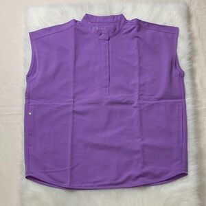 Figs Women's Rafaela Scrubs Top Lavender